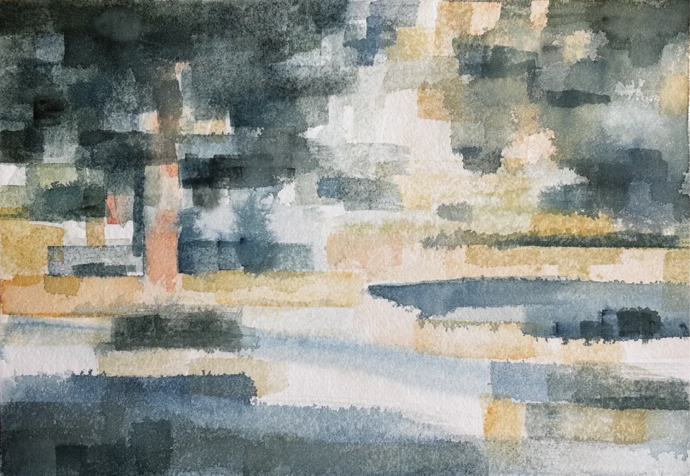水彩画 landscape-002